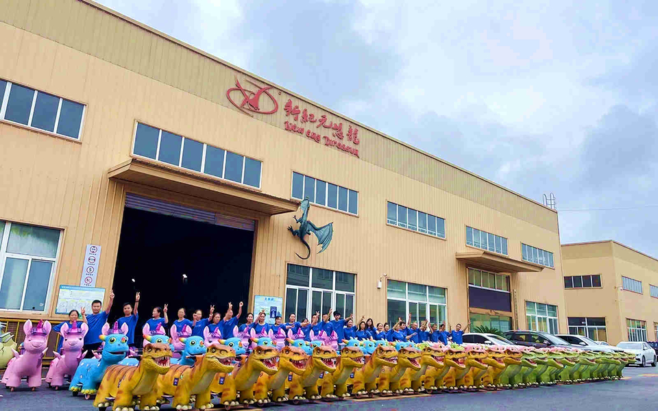 Zigong New Era Dinosaur Landscape Manufacture Co., Ltd. lini produksi pabrikan