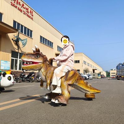 Δεινόσαυρος Ηλεκτρικό Animatronic Scooter Ride τηλεχειριστήριο για εμπορικό κέντρο