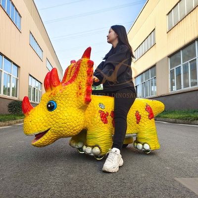 Dino World Animatronic Dinosaur Elektryczny skuter do parku rozrywki