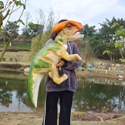 Rzeczywista lalka dinozaurowa dla spektakli, lalka z ręką smoka dla Dino Park