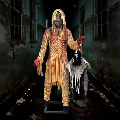 Schrikbarend karakter Electric Ghost Makkelijk te monteren Animatronic Halloween Ghost Prop