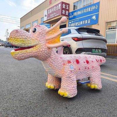 Conduite électrique animatronique de dinosaures personnalisée pour Jurassic Park / centre commercial