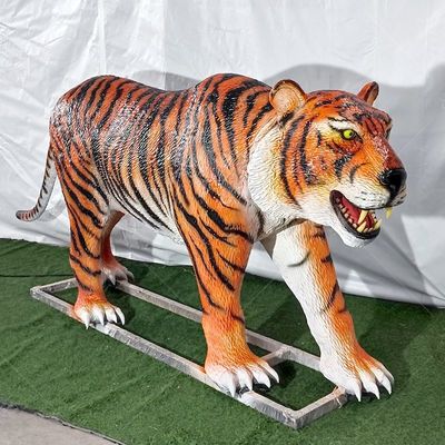 Parc d'attractions Simulation d'animaux animés Tigre animé réaliste