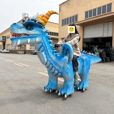 Centre commercial Animatronique Scooter électrique Dinosaure Ride sur le dinosaure pour les enfants
