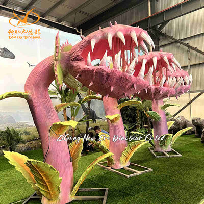 Realistische Animatronische Piranha Plant Simulatie voor Plant Park en tentoonstelling