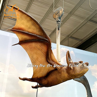 Écureuil volant animatronique réaliste artificiel résistant aux intempéries pour parc