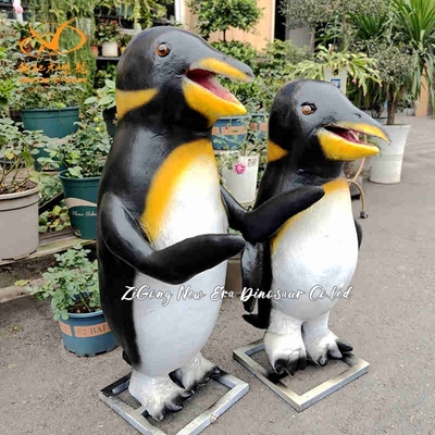 Robot animal animé Penguin animé Parc d'attractions pour enfants