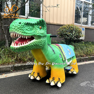 Scooter di divertimento per bambini dinosauro Moneta utilizzata per il parco a tema