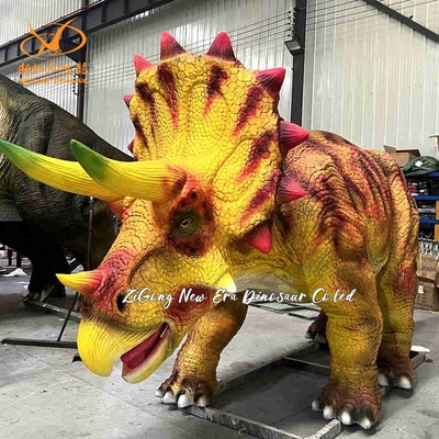 Animatronic Triceratops Dinosaurs Models for Jurassic Worlds and Dino Park