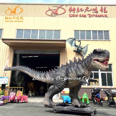 Ferocious Giganotosaurus Carolinii Dinosaur Model for Jurassic World and Theme Park