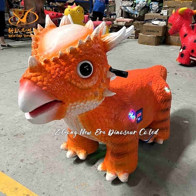 Electric Dinosaur Ride On For Parents And Adults In Shopping Mall