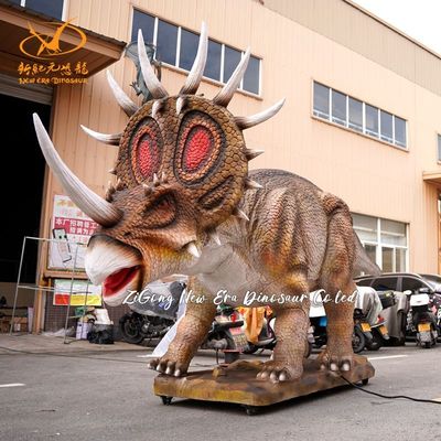 Realistic Life SIze Triceratops Dinosaur Models for Theme Park and Jurassic World