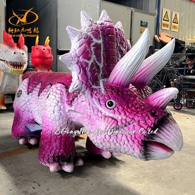 Shopping Mall Electric Rideable Dinosaur Scooters With Movements