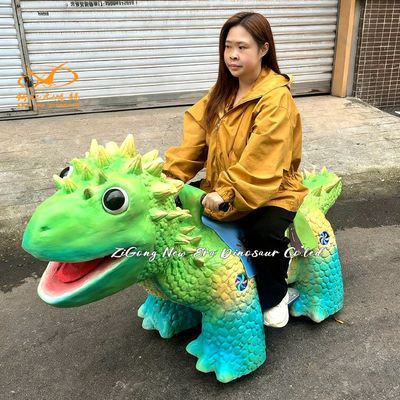 Kiddie Dinosaur Amusement Rides Scooter for Jurassic Park and Shopping Center